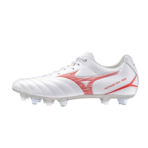 Zapato De Fútbol Unisex  Monarcida Neo III Select Mix Mizuno P1GC2425 - White/Radiant Red