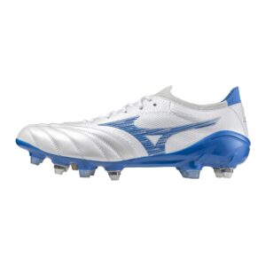 Zapato De Fútbol Unisex  Morelia Neo IV B Japan Mix Mizuno P1GC2440 - White/Laser Blue/Laser Blue