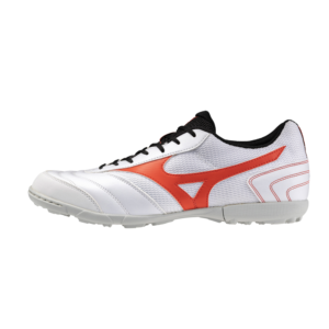 ZAPATILLA DE FÚTBOL UNISEX MLR SALA CLUB TF Mizuno Q1GB2403 - White/Radiant Red